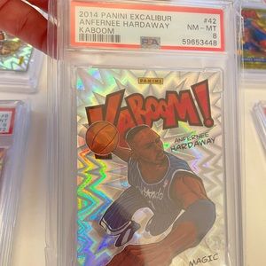 Anfernee Hardaway PSA 8 kaboom